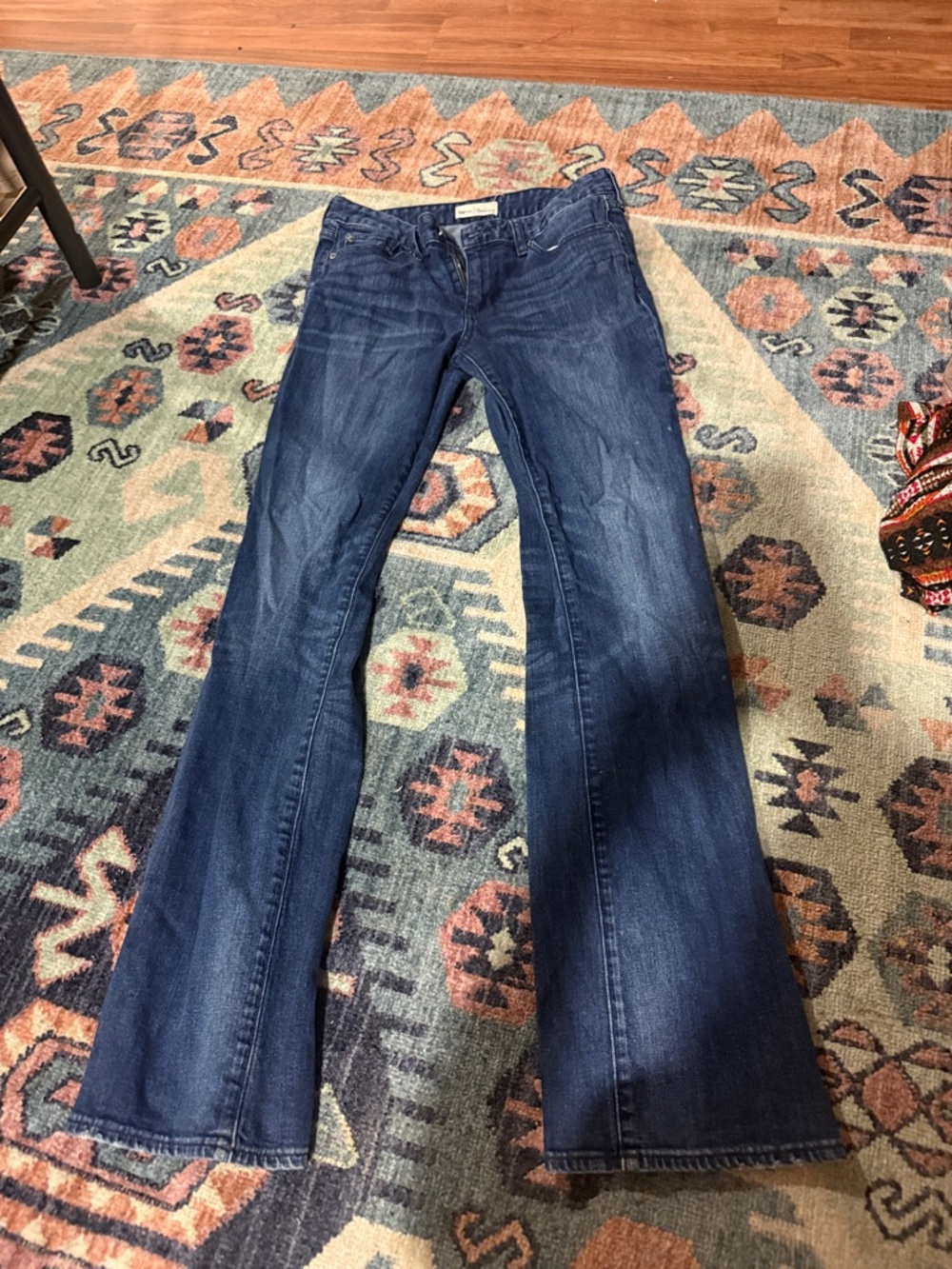 GAP Women's Dark Blue Flare Jeans